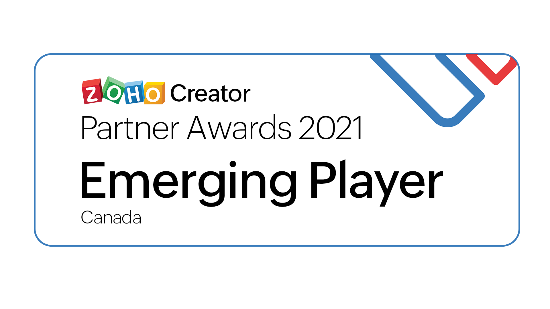 Zoho Emerging Player 2021