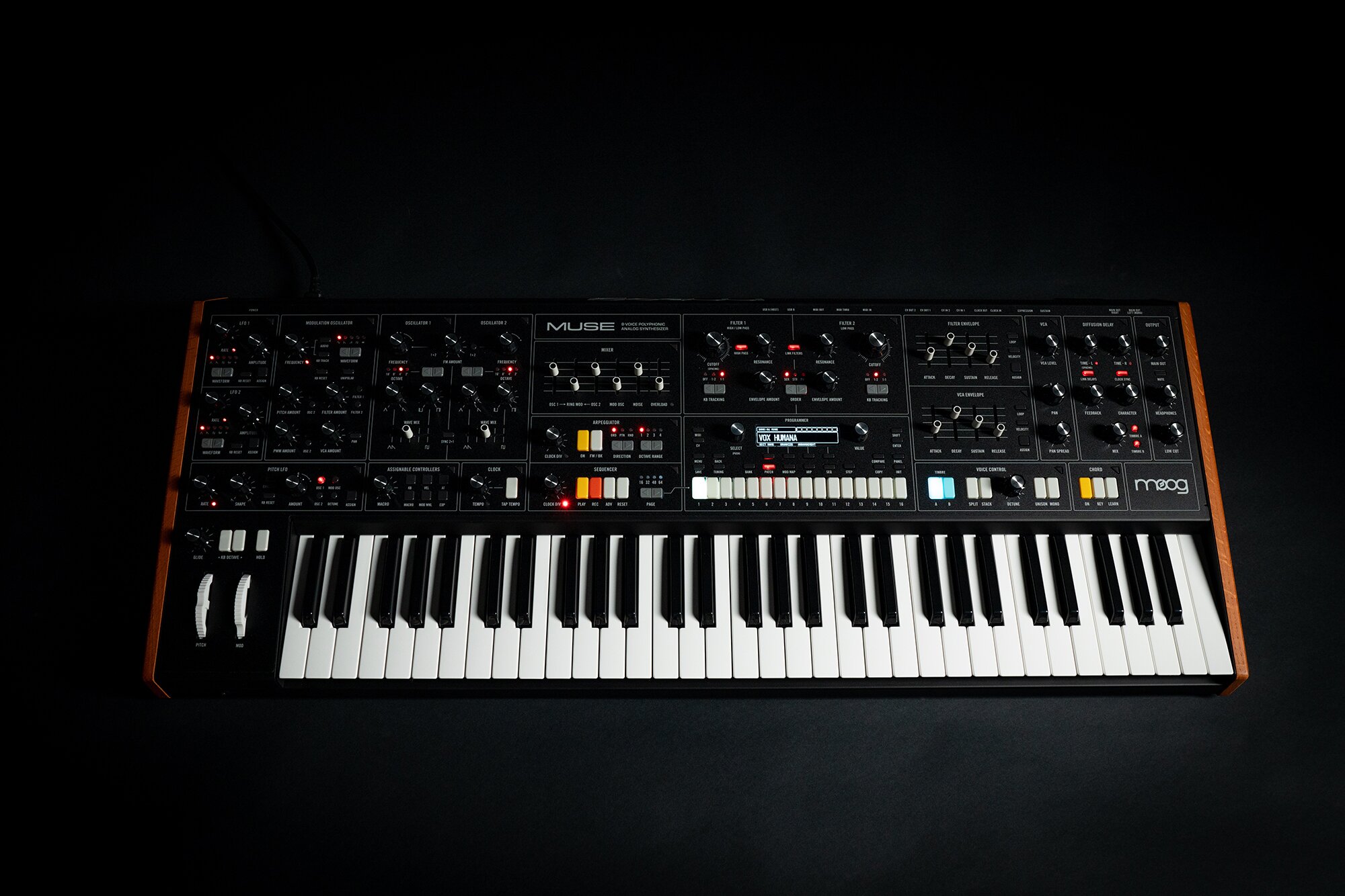 Moog Muse 8-voice analog polyphonic synthesizer