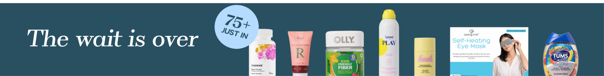 The wait is over. 30+ products just in.