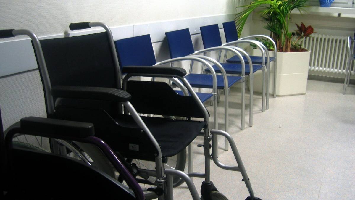 Clinic waiting room