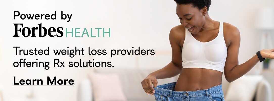 Powerd by Forbes Health. Trusted weight loss providers offering Rx solutions. Learn More.