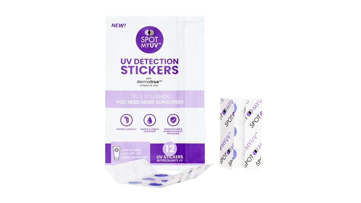 UV detection stickers