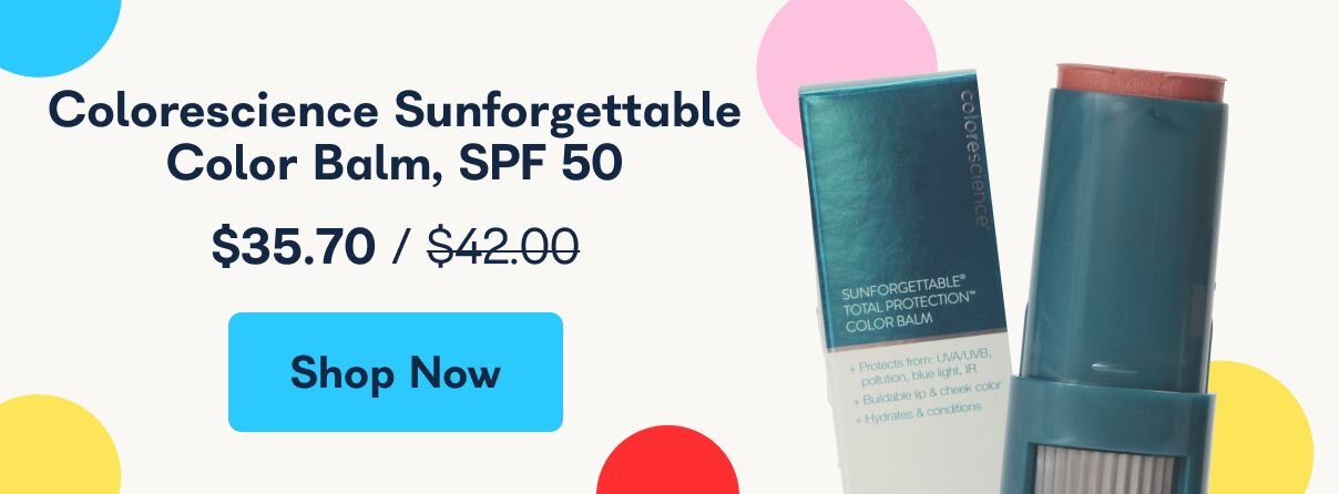 Rare Price Drop- Colorescience Sunforgettable Color Balm, SPF 50 - $35.70 - Shop Now