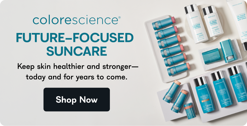 colorescience Future Focused Suncare. Keep skin healthier and stronger- today, tomorrow, and for years to come. Shop Now.