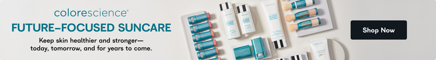 colorescience Future Focused Suncare. Keep skin healthier and stronger- today, tomorrow, and for years to come. Shop Now.