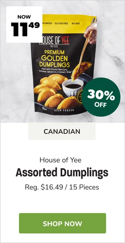 House of Yee Assorted Dumplings Sale
