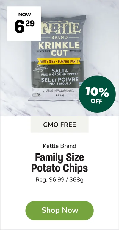 Kettle Brand Family Size Potato Chips