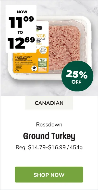 Rossdown Ground Turkey