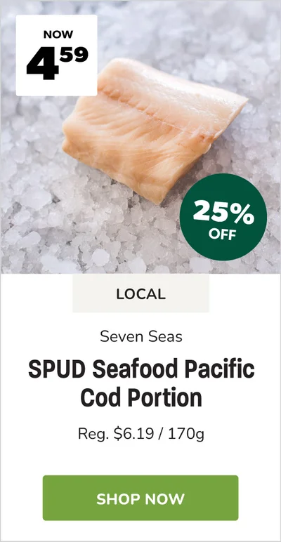 Spud Seafood Cod Portions