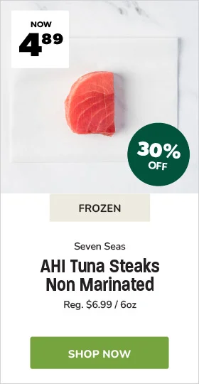 Seven Seas AHI Tuna Steaks