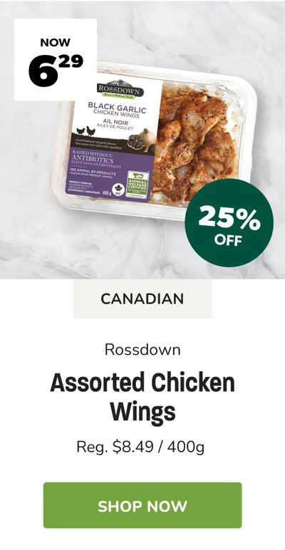 Rossdown Chicken Wings