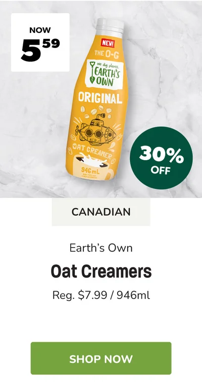 Earth's Own Oat Creamers