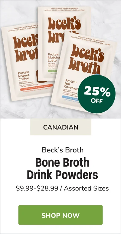 Beck's Broth Drink Powders