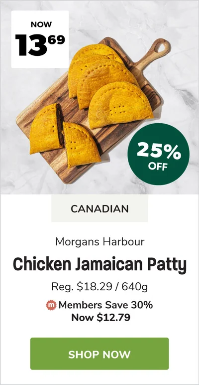 Morgan's Harbour Chicken Jamaican Patty