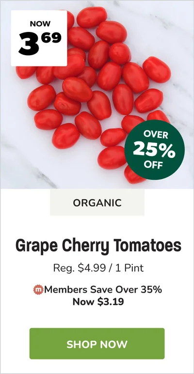 Organic Grape Cherry Tomatoes