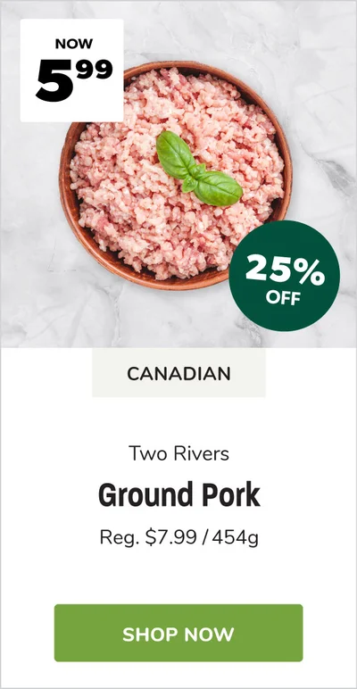 Two Rivers Canadian Ground Pork