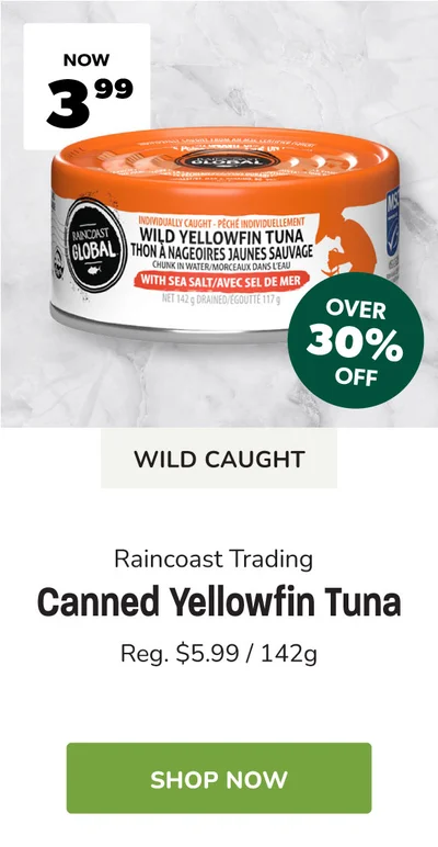 Canned Yellowfin Tuna