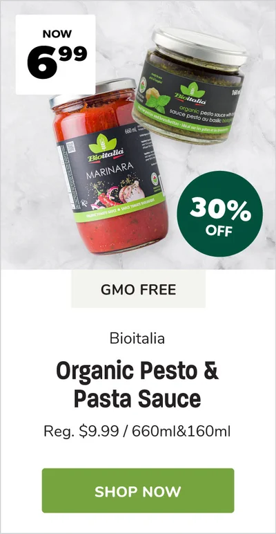 Bioitalia Organic Pasta Sauce & Pesto