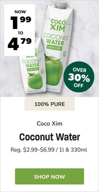 CocoXim Organic Coconut Water Sale