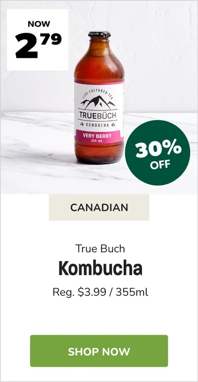 True Buch Kombucha Sale