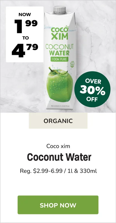 Coco Xim Organic Coconut Water Sale