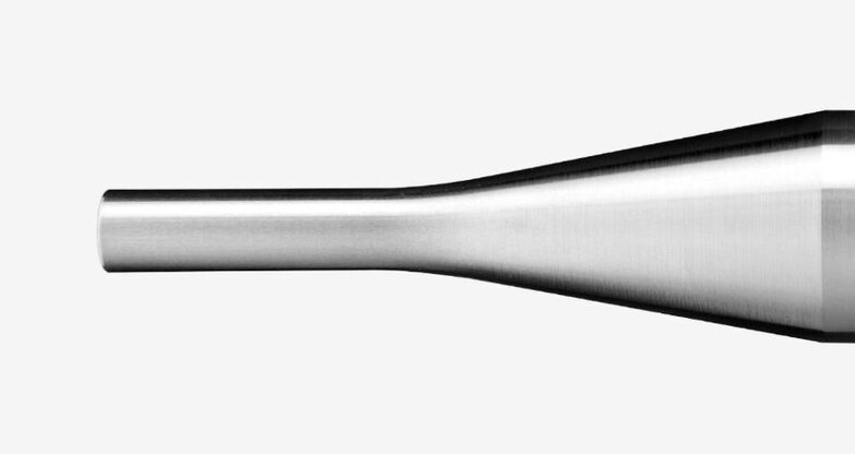 close up of tip of m23 g2 mic