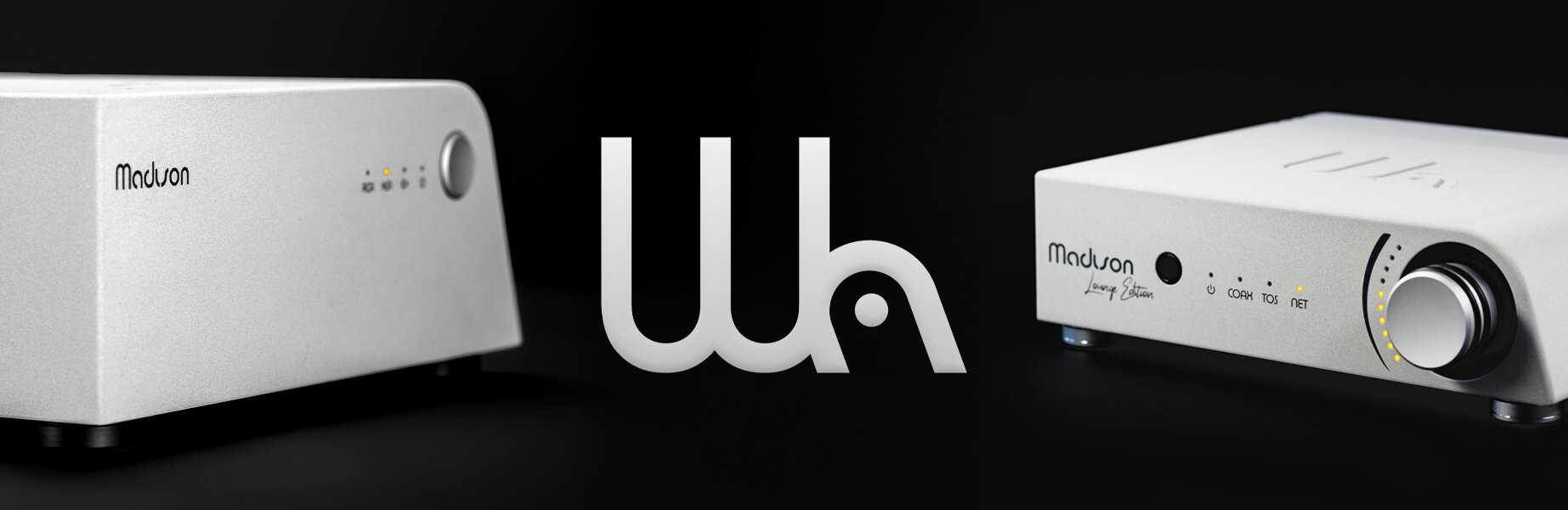 Wattson Audio logo and two Madison products