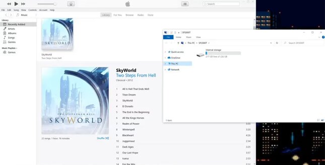 itunes music library