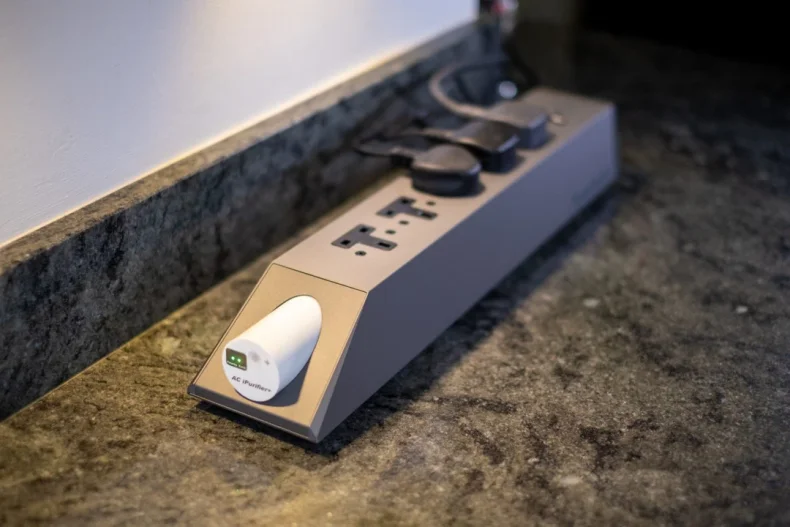 powerstation on granite counter