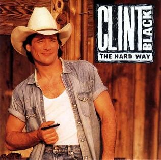 clint black the hard way album cover