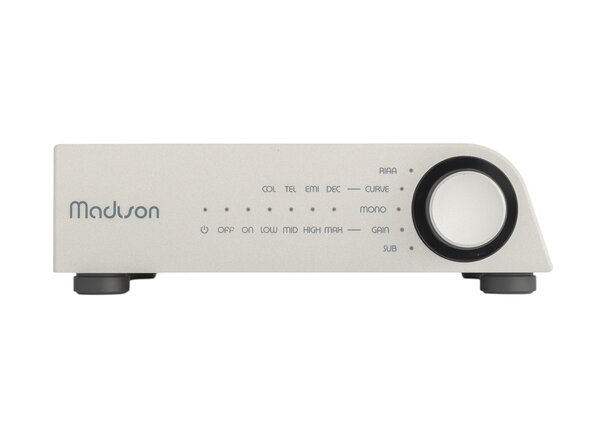 madison Phono stage front panel view