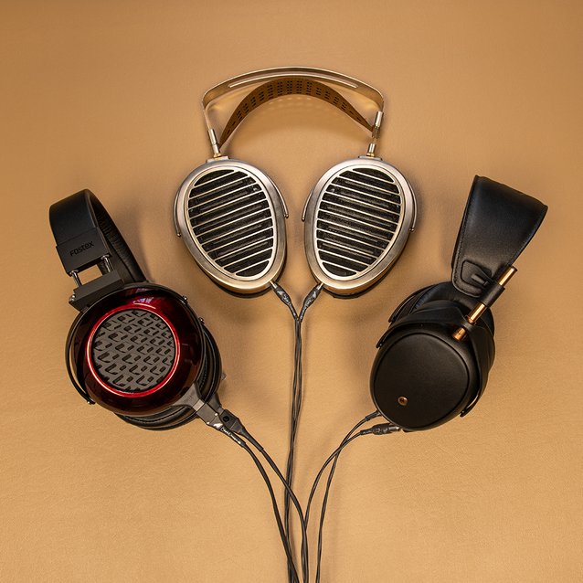 Fostex, HiFiMan, Meze Audio headphones