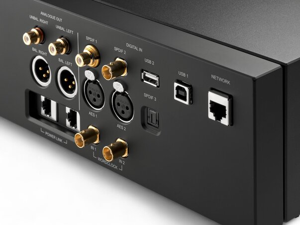 dCS Lina DAC X back panel 