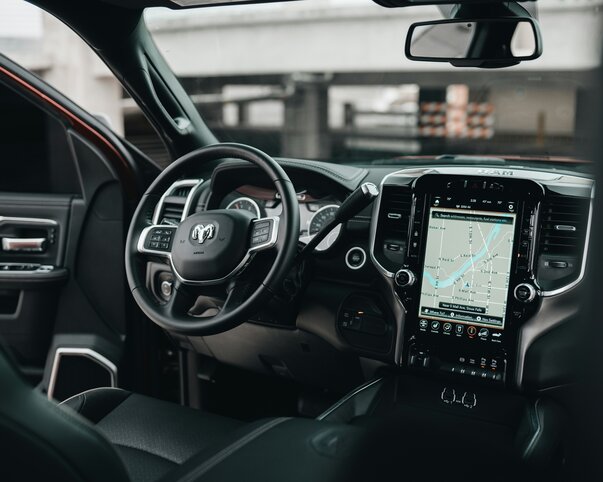 Car Audio system, steering wheel, and front dash 