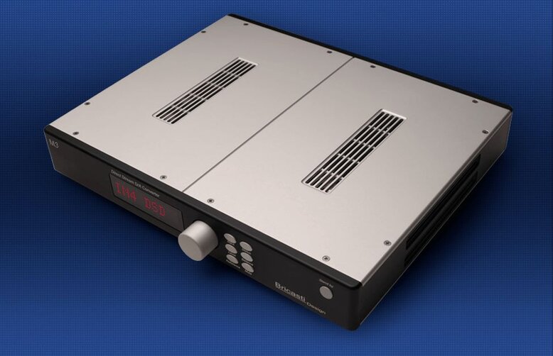 top view tilted m3 on blue background
