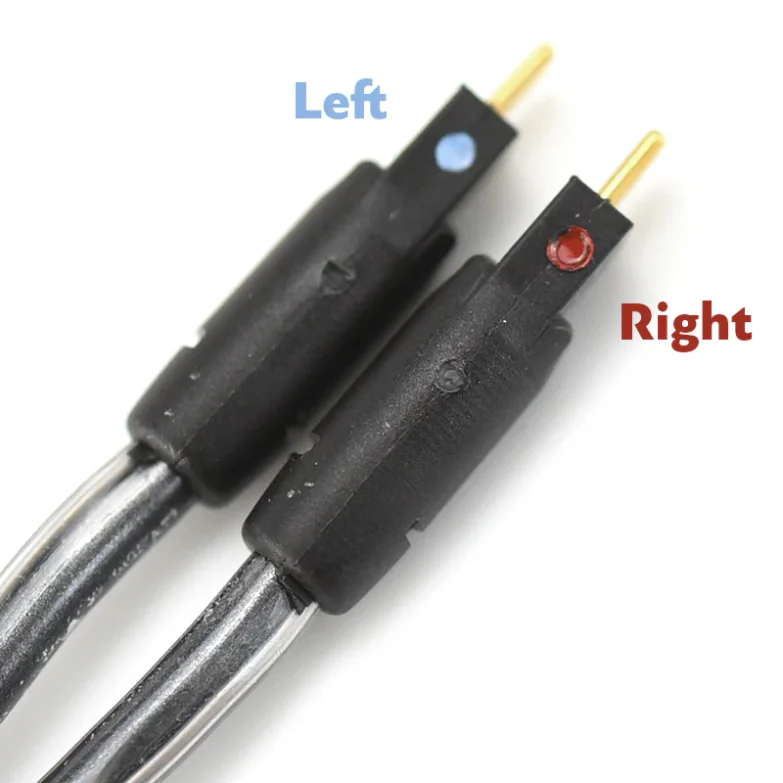 left and right channels on iem cable
