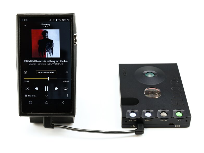 silver dragon fotm fit usb cable plugged into mojo and dap