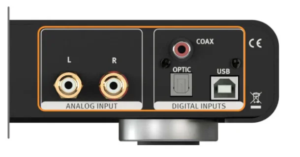 up close of the back of p phonitor se terminals