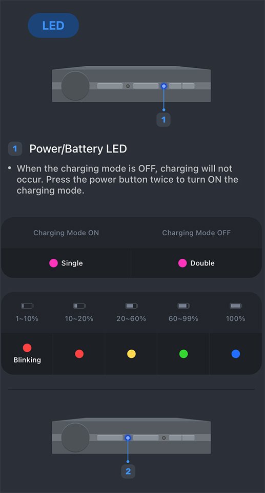 AK Control App AK HB1 settings