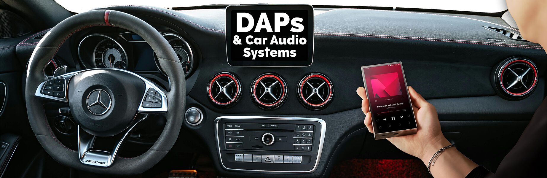 DAPs and car audio systems 