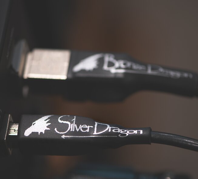 Silver Dragon USB Cable port