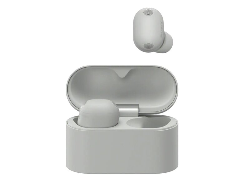 white WF-1000XM6 Earbuds coming out of the case