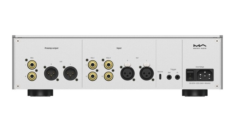 Matrix Audio NA-1 Headphone Amplifier back panel