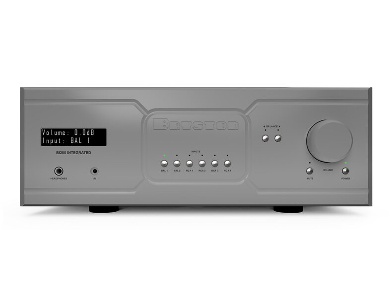 Bryston Bi-200 Integrated Amplifier in Gun Metal Grey 