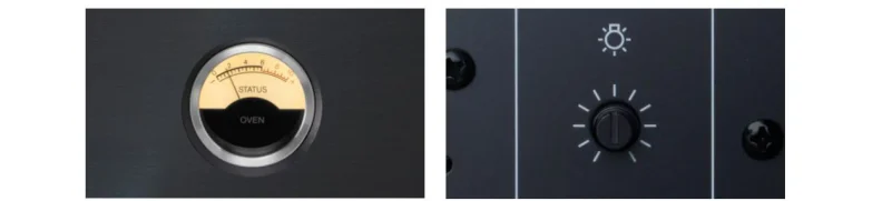 oven status gauge on CG-10M