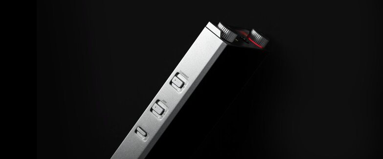 Side buttons on PD20 Digital Audio Player 