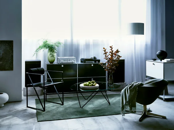 Audio-Technica AT-LP7X Turntable in a living room setup 