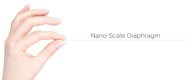 Nano scale diaphragm 
