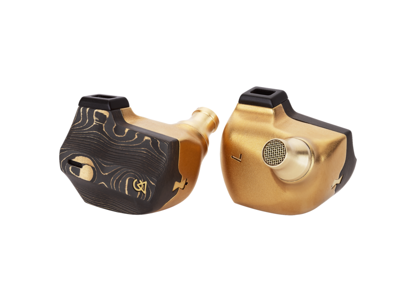 Campfire Audio Chimera IEMs with gold finish 
