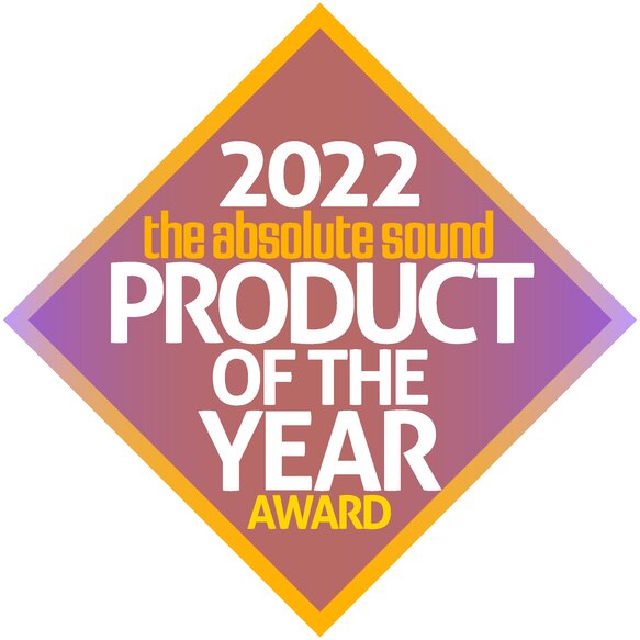2022 the absolute sound product of the year badge